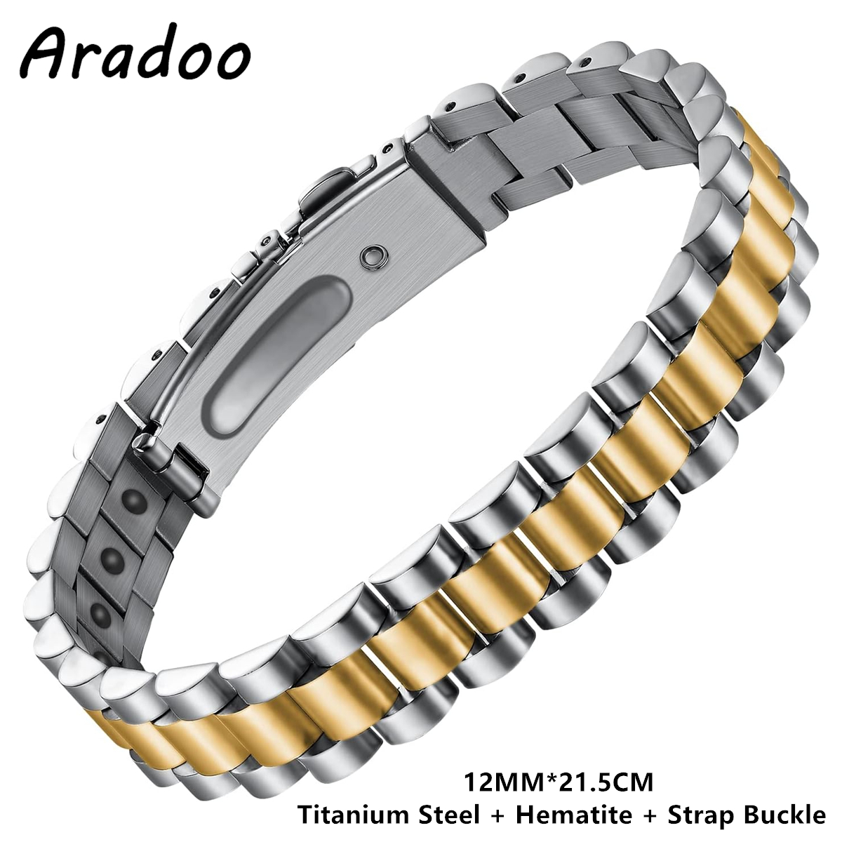 Meditation Headband Eeg - Titanium Steel Hematite Magnetic Energy Link