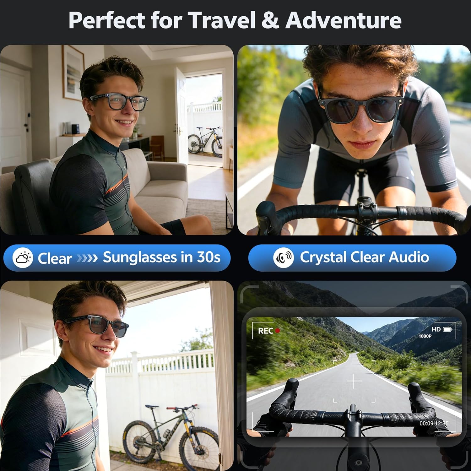 2026 4K 8MP Smart Glasses Men  - Smart Glasses Lens incelemesi ve fiyatı
