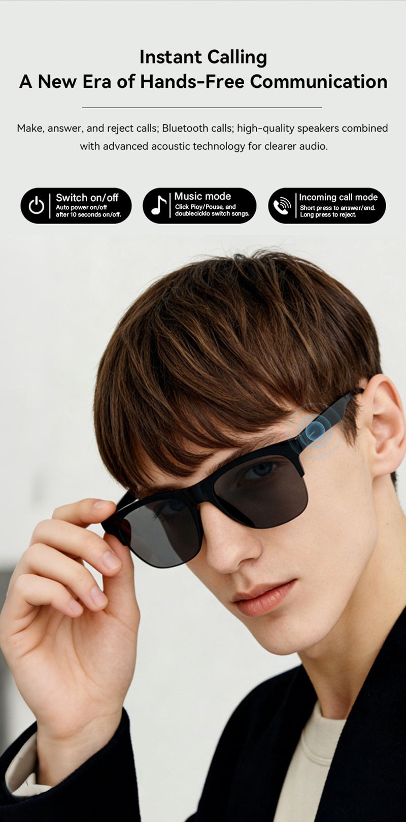 2026 New Remote Control Touch  - Smart Glasses Lens incelemesi ve fiyatı