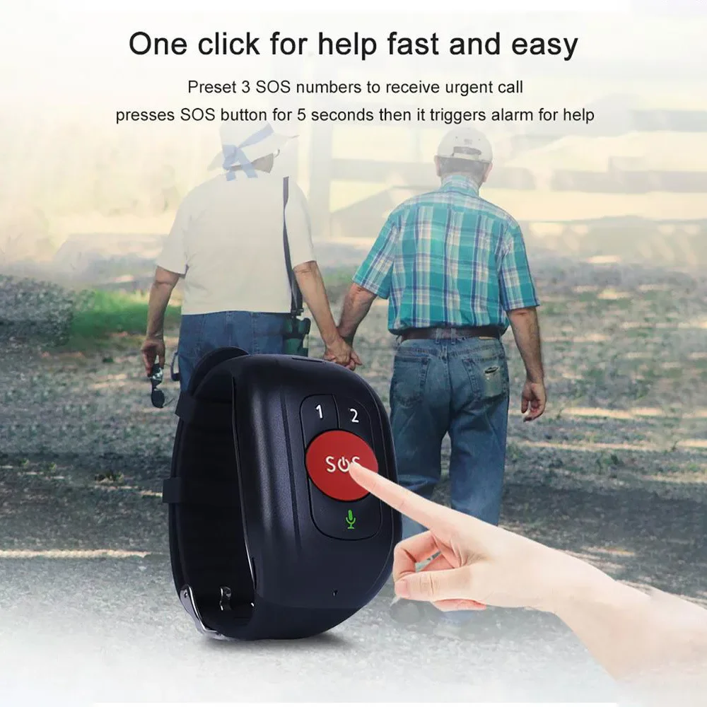 Elderly 4G LTE SOS Watch GPS T - Fall Detection Watch incelemesi ve fiyatı