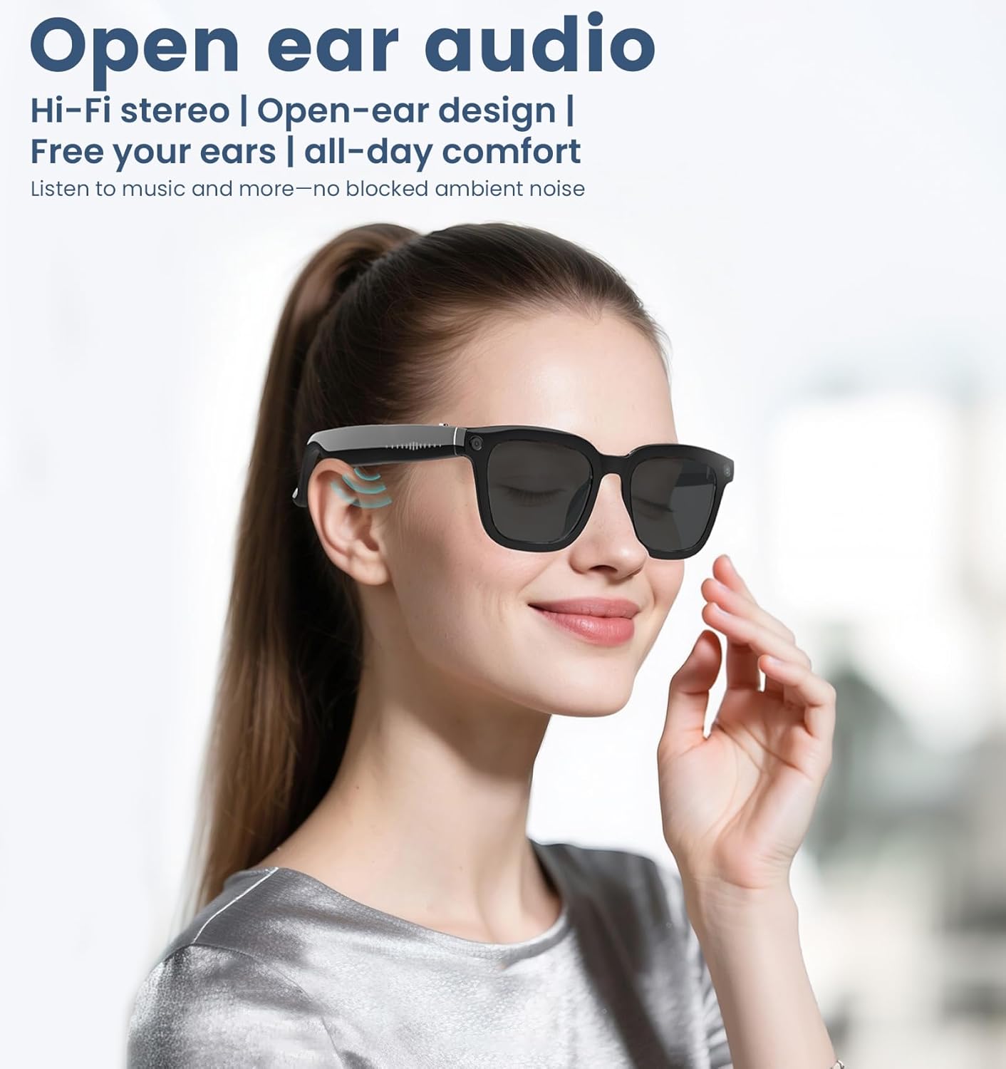 AI Smart Camera Glasses 1080P  - Smart Glasses Lens incelemesi ve fiyatı