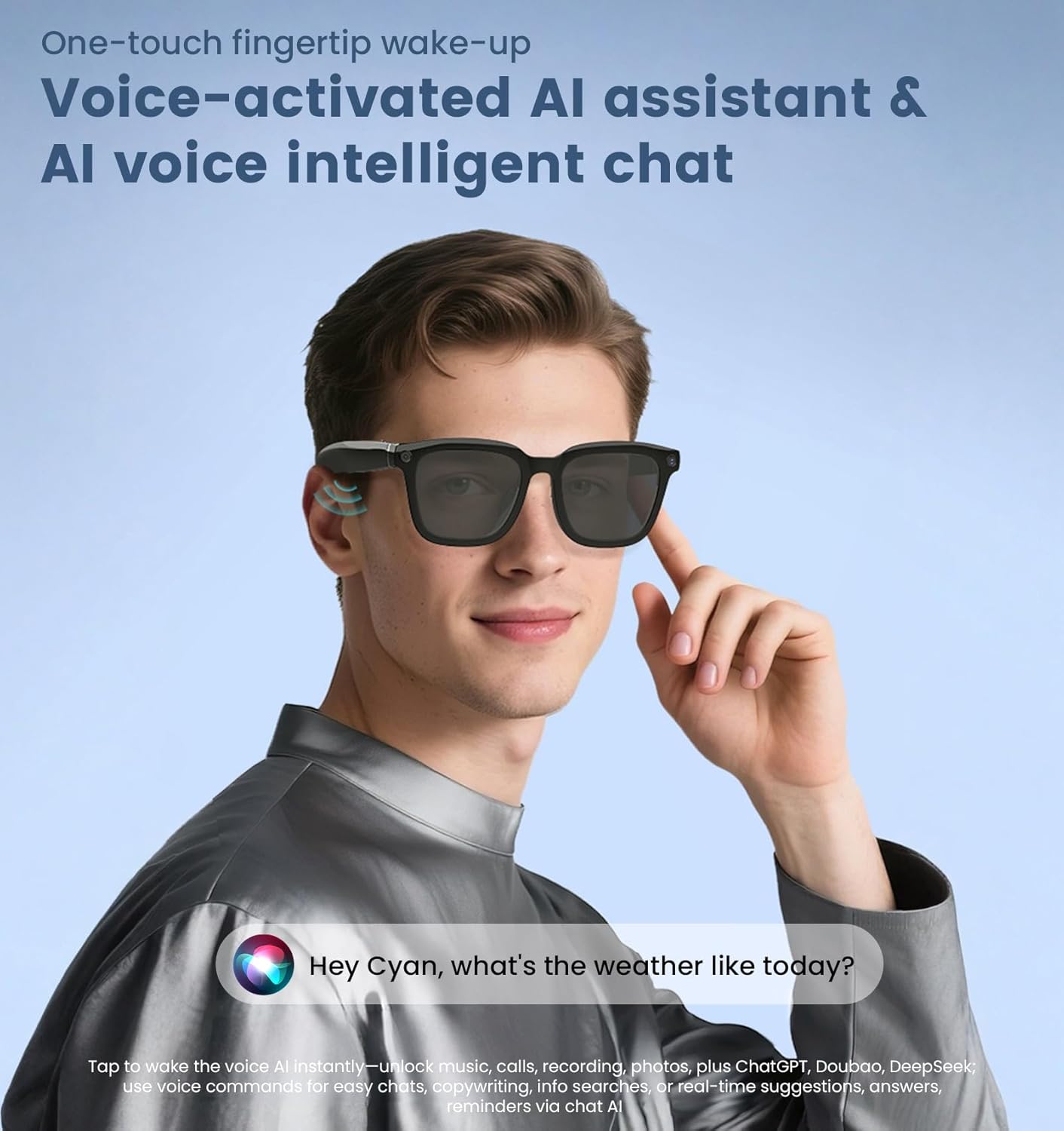 AI Smart Camera Glasses 1080P  - Smart Glasses Lens incelemesi ve fiyatı