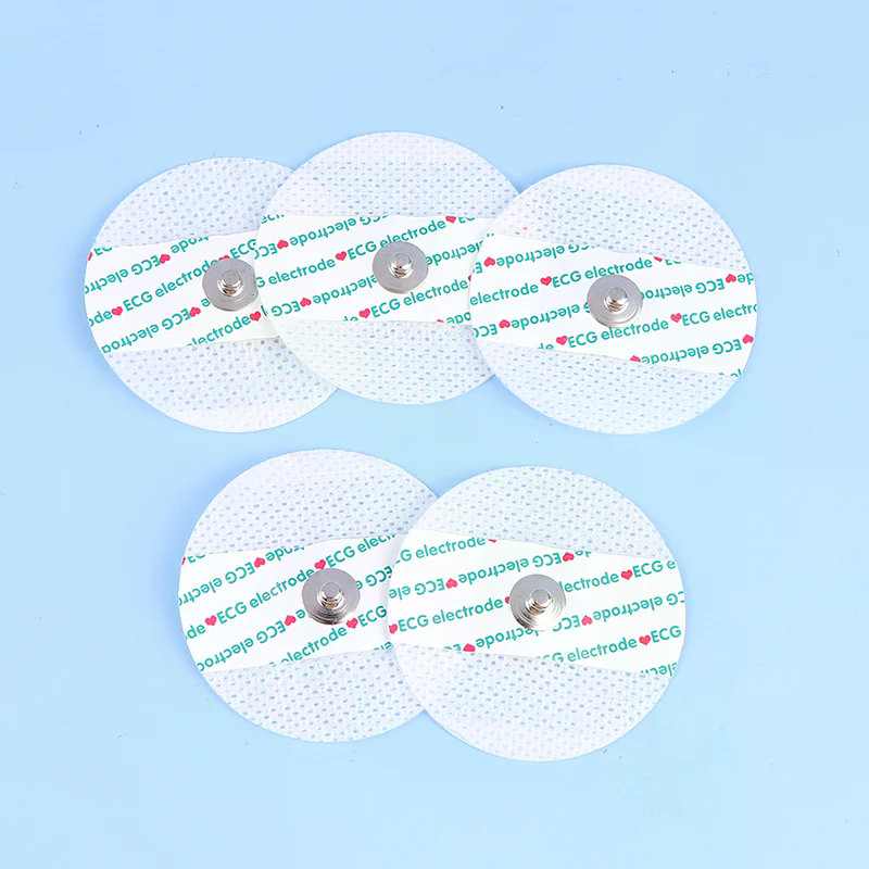 10pcs Non-Woven ECG Electrode  - Ecg Patch Monitor incelemesi ve fiyatı