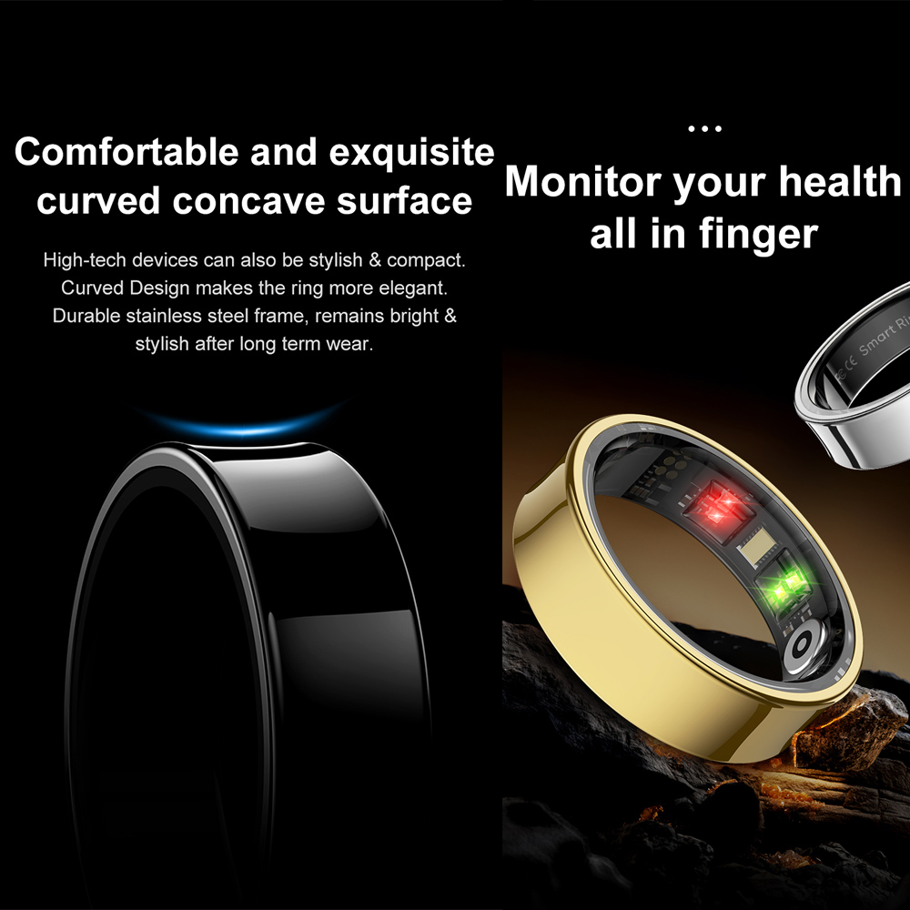R09 Stainless Steel Smart Ring - Temperature Ring Skin incelemesi ve fiyatı