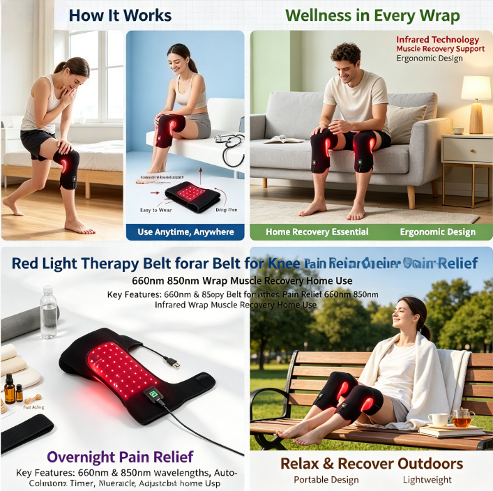 Smart Timer Red Light Therapy  - Smart Knee Wrap incelemesi ve fiyatı