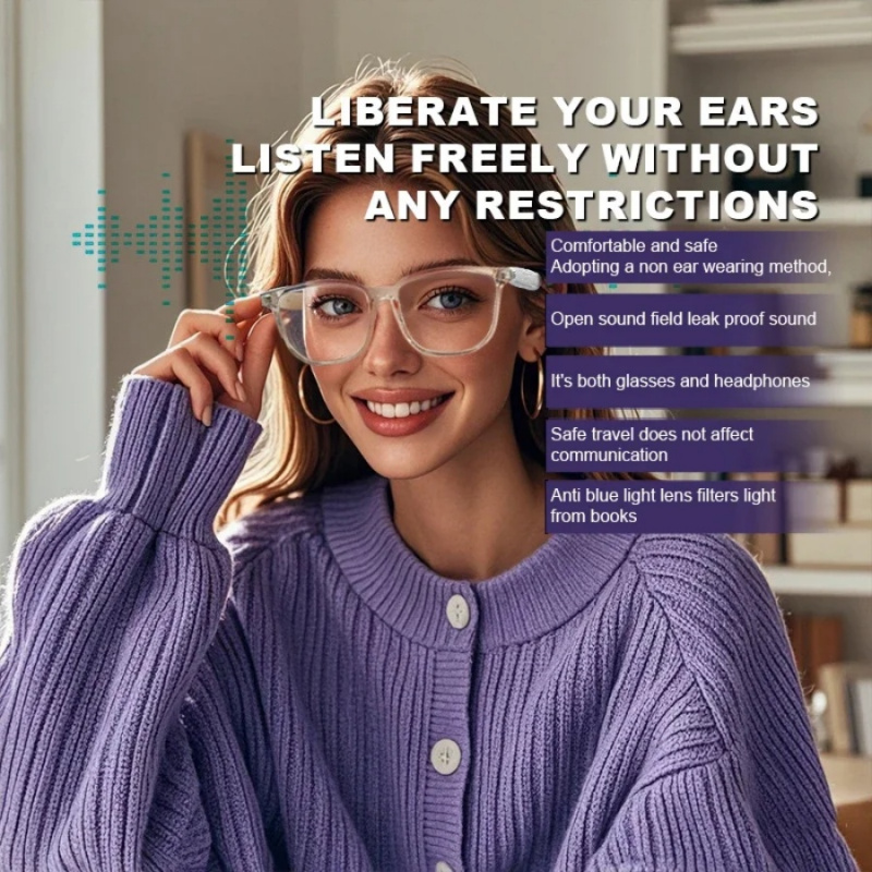 1 pair AI smart glasses Blueto - Smart Glasses Lens incelemesi ve fiyatı