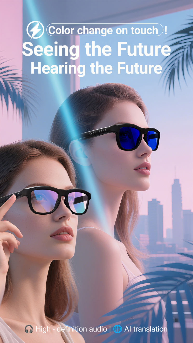 Bluetooth Touch-Dimming Glasse - Smart Glasses Lens incelemesi ve fiyatı