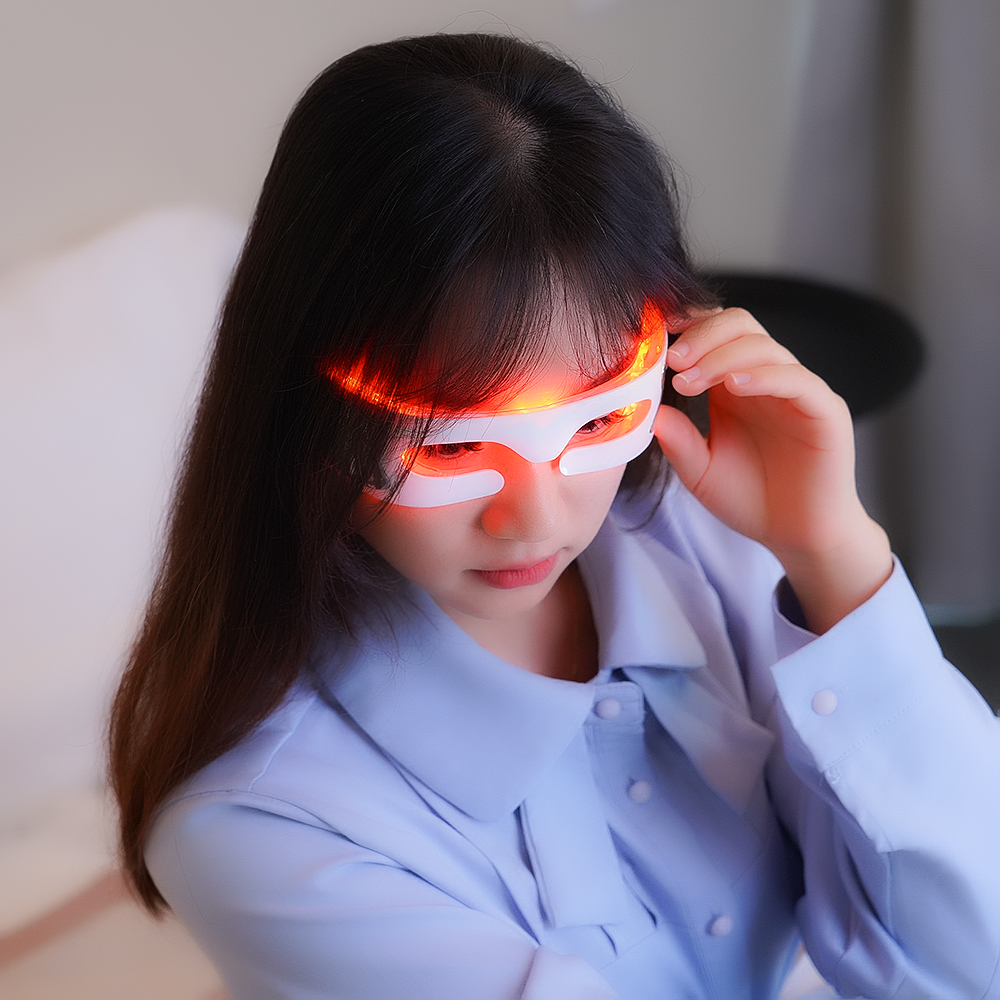 LED Eyecare Mask Device EMS Si - Light Therapy Glasses incelemesi ve fiyatı