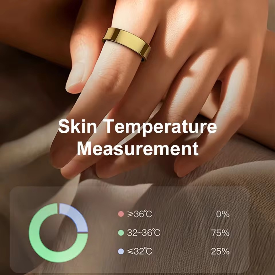 R09 Smart Ring Men Women with  - Temperature Ring Skin incelemesi ve fiyatı