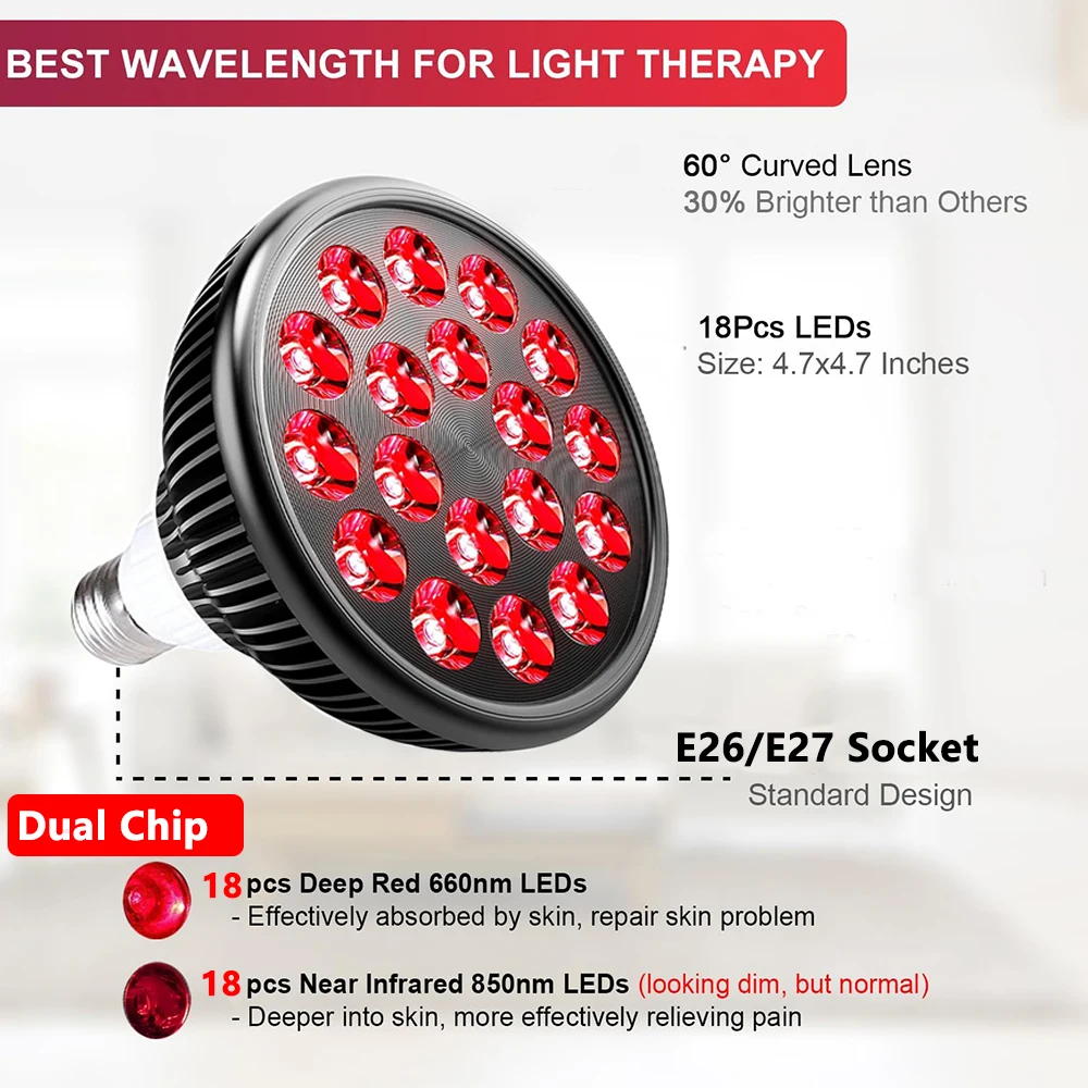 54W 660nm&850nm LED Red and In - Galvanic Skin Sensor incelemesi ve fiyatı