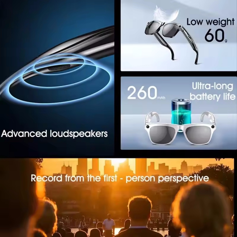 Smart Glasses AI Camera HD Wea - Smart Glasses Lens incelemesi ve fiyatı
