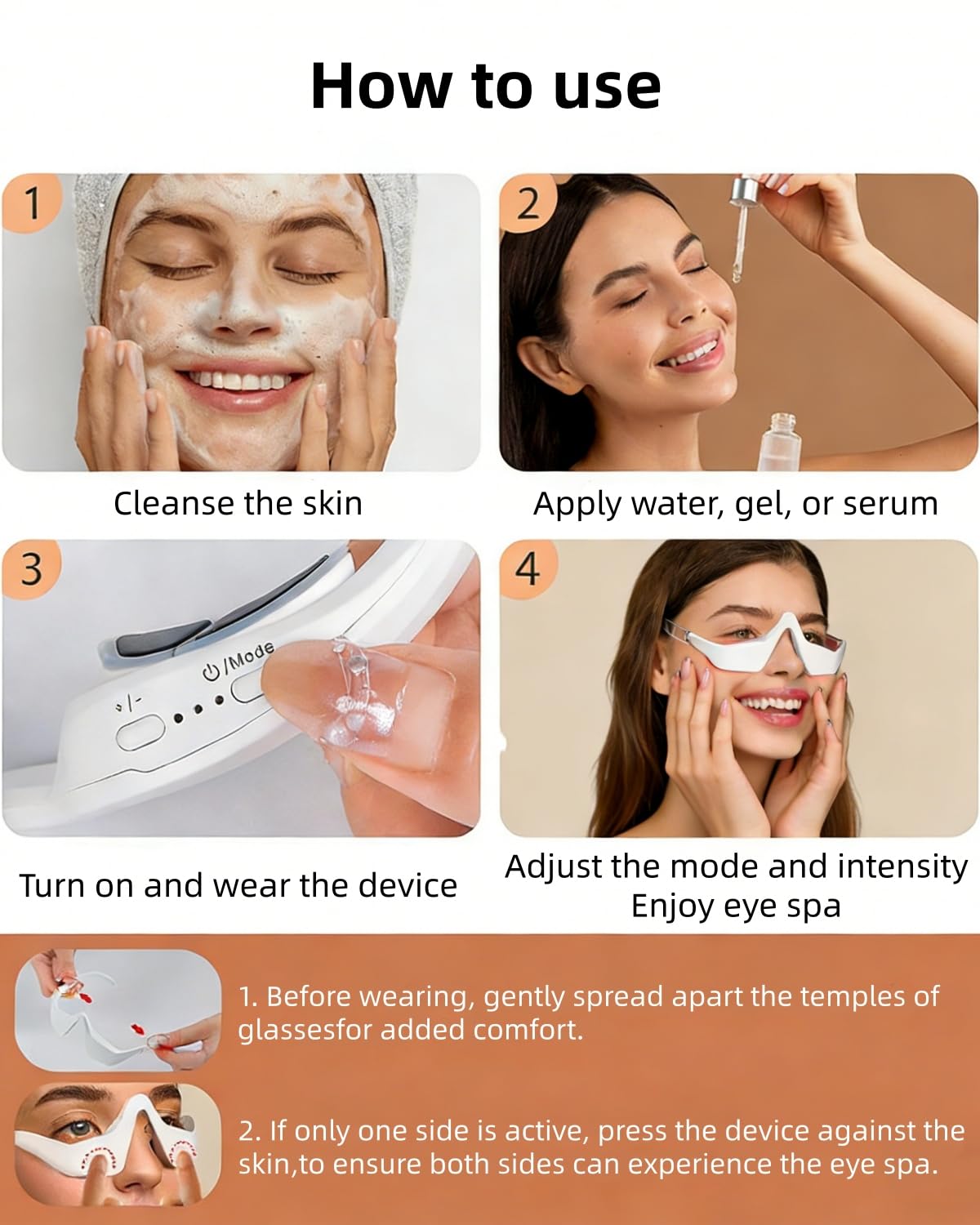 Under Eye Red Light Therapy De - Light Therapy Glasses incelemesi ve fiyatı