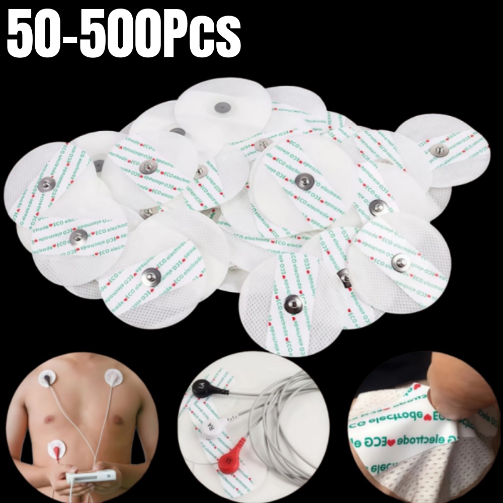 50-500pcs Non-woven ECG Electr - Ecg Patch Monitor incelemesi ve fiyatı