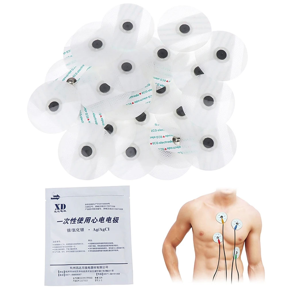 50-500pcs Non-woven ECG Electr - Ecg Patch Monitor incelemesi ve fiyatı