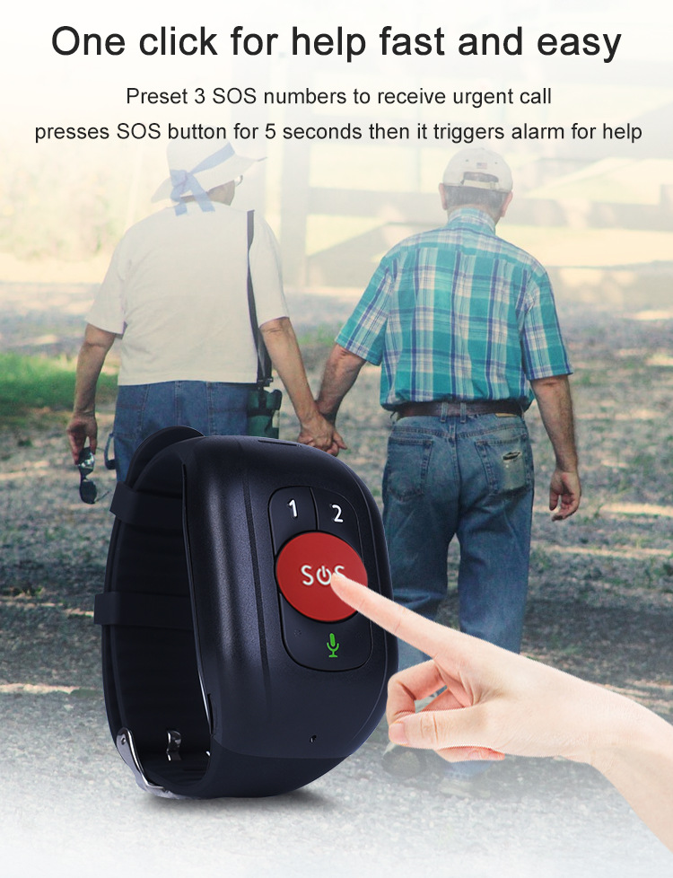 Elderly Watch For Seniors GPS  - Fall Detection Watch incelemesi ve fiyatı