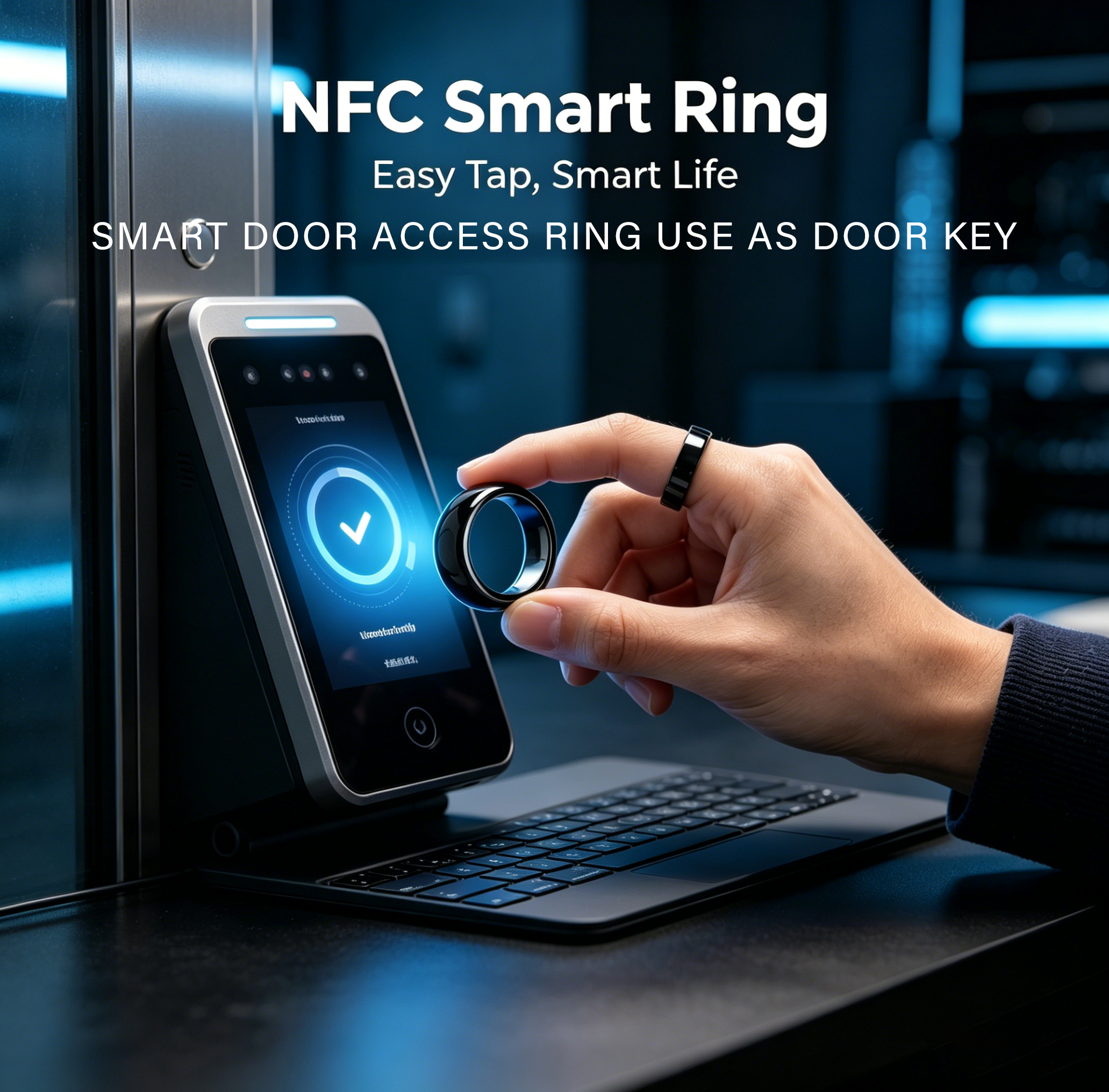 Ntag216 NFC Full Ceramic Smart - Smart Ring Nfc Pay incelemesi ve fiyatı