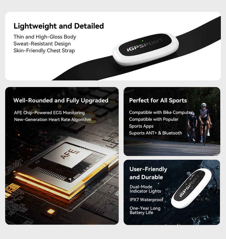 IGPSPORT HR50 Heart Rate Monit - Breath Rate Monitor incelemesi ve fiyatı