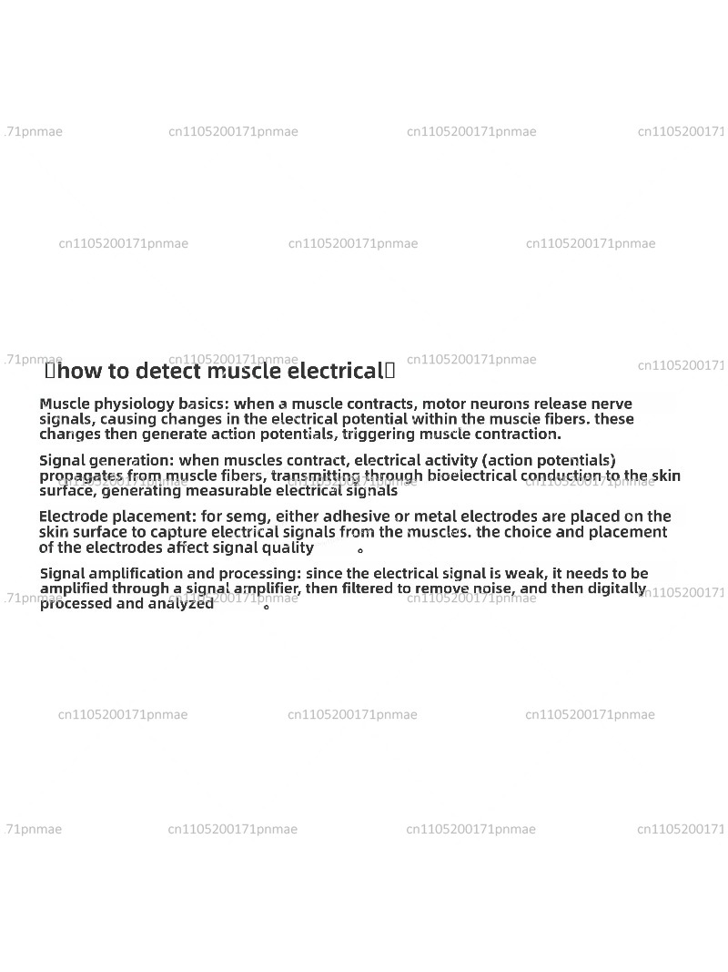 Dry Electrode SEMG Sensor EMG  - Muscle Sensor Emg incelemesi ve fiyatı