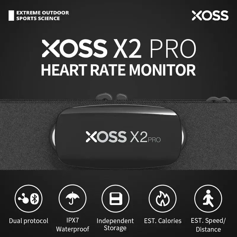 XOSS X2 Pro Chest Strap Heart  - Breath Rate Monitor incelemesi ve fiyatı