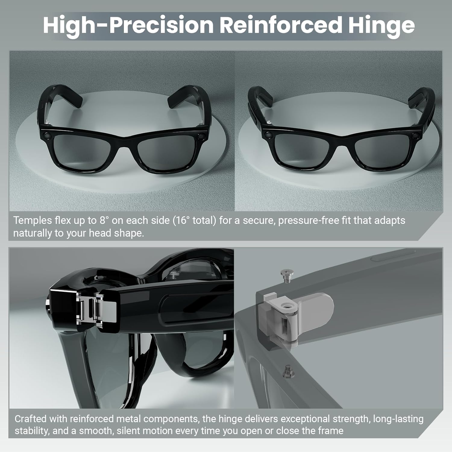 8MP AI Smart Glasses: 1080P Vi - Smart Glasses Lens incelemesi ve fiyatı