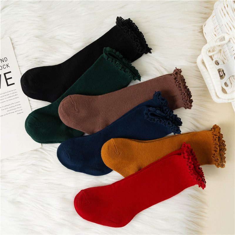 Winter Autumn Baby Girls Ruffl - Baby Sock Oximeter incelemesi ve fiyatı