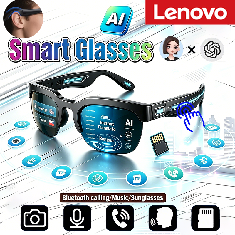 Lenovo HOT BT Audio Bone-Condu - Smart Glasses Lens incelemesi ve fiyatı