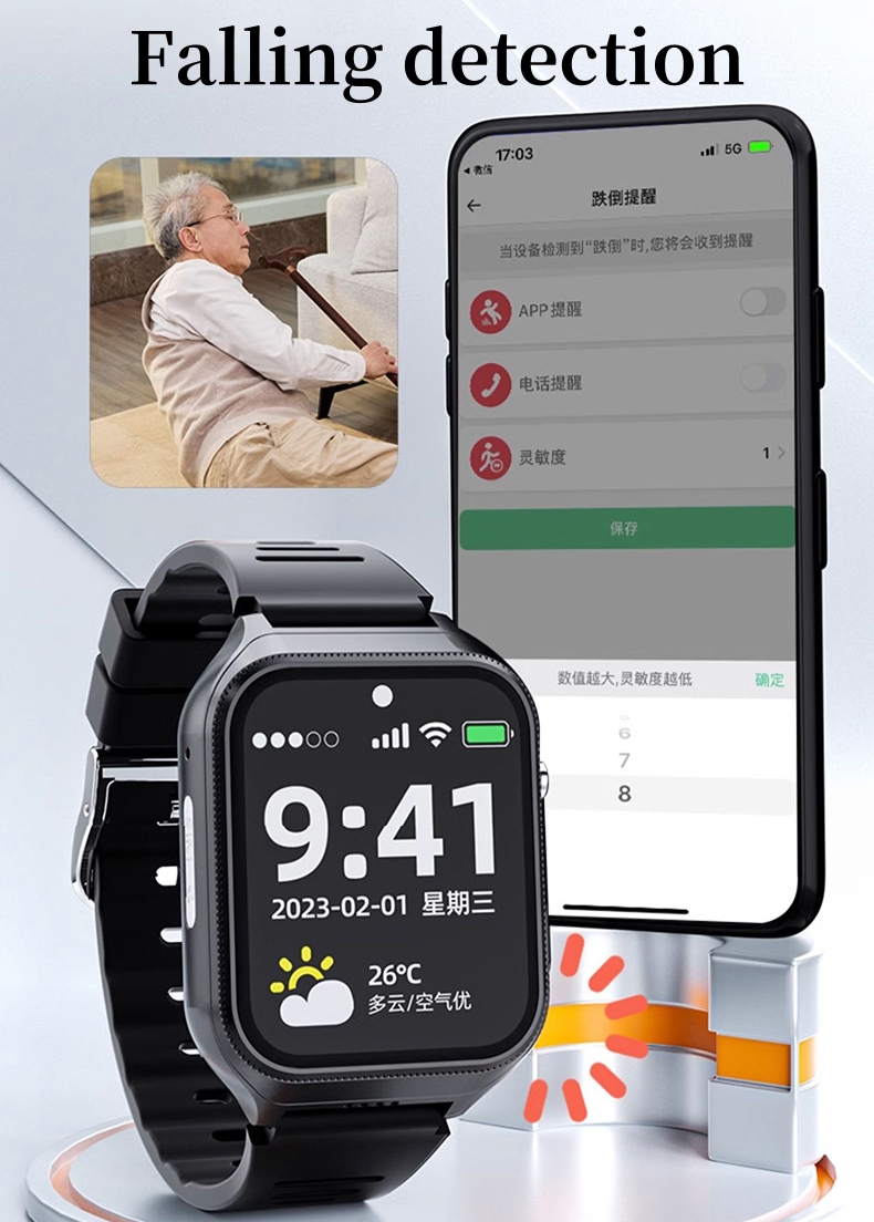 Elderly Smart Watch For Senior - Fall Detection Watch incelemesi ve fiyatı