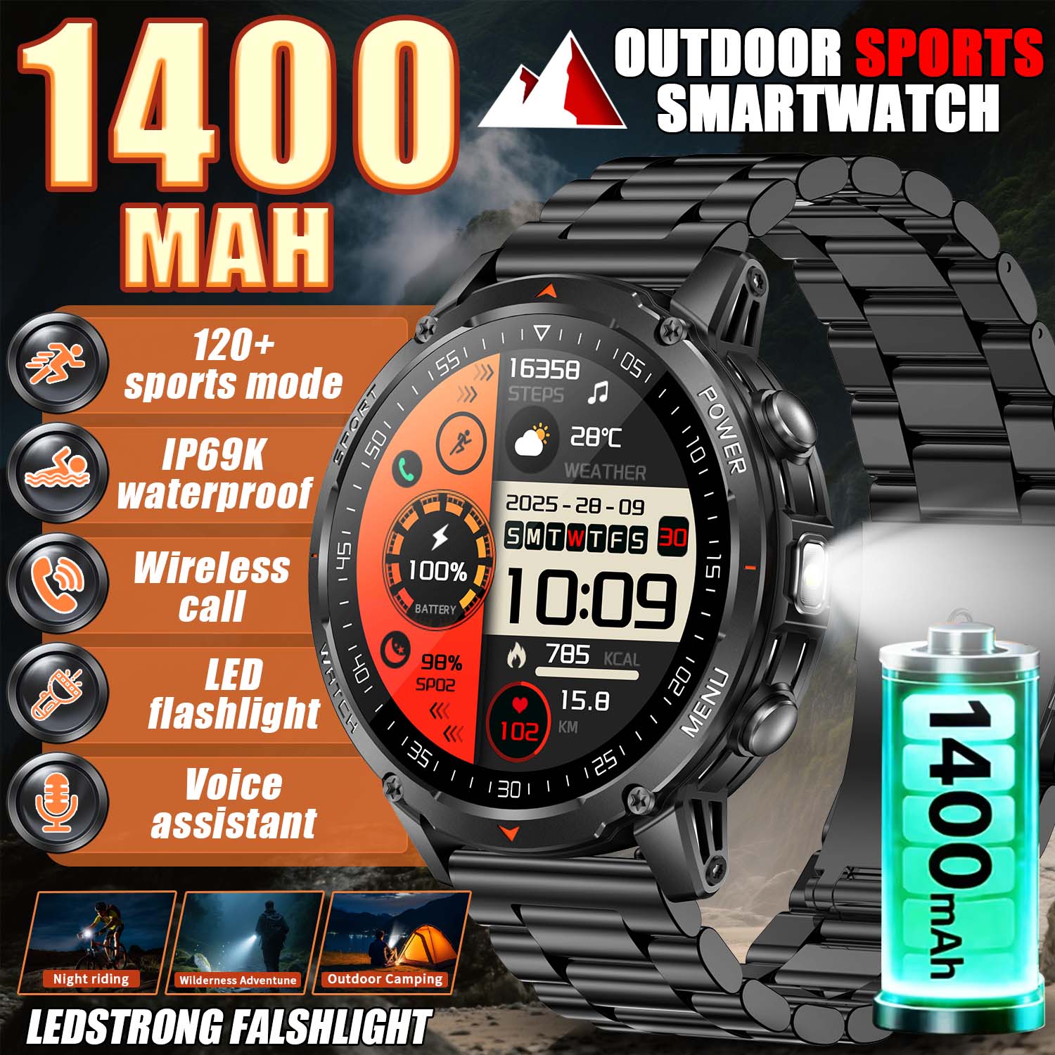 2026 New Military Smart Watch  - Smart Insole Pressure incelemesi ve fiyatı