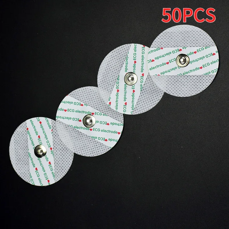 50pcs Non-woven ECG Electrode  - Ecg Patch Monitor incelemesi ve fiyatı