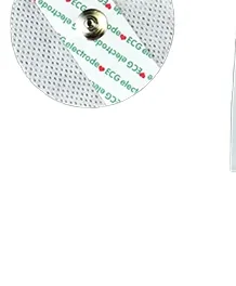 50pcs Non-woven ECG Electrode  - Ecg Patch Monitor incelemesi ve fiyatı