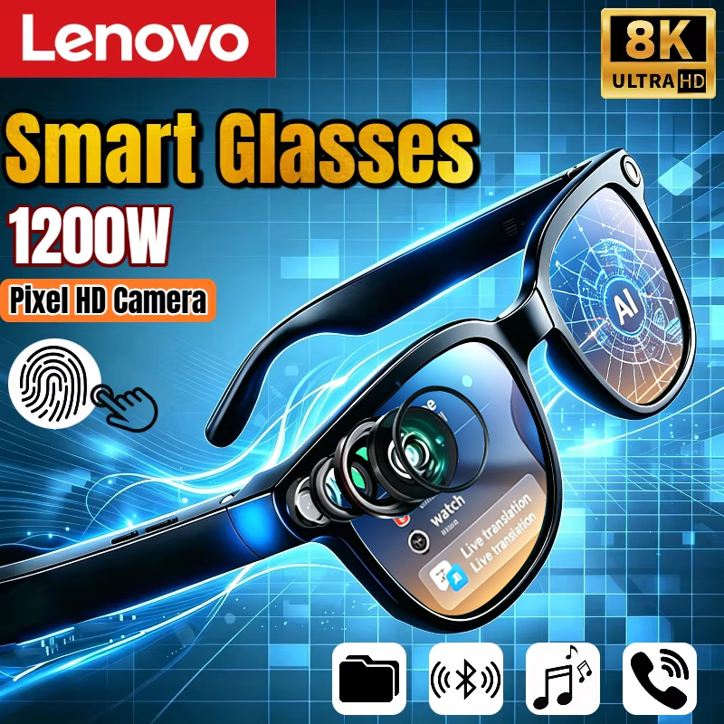 Lenovo AI Smart Glasses 8K Rem - Smart Glasses Lens incelemesi ve fiyatı