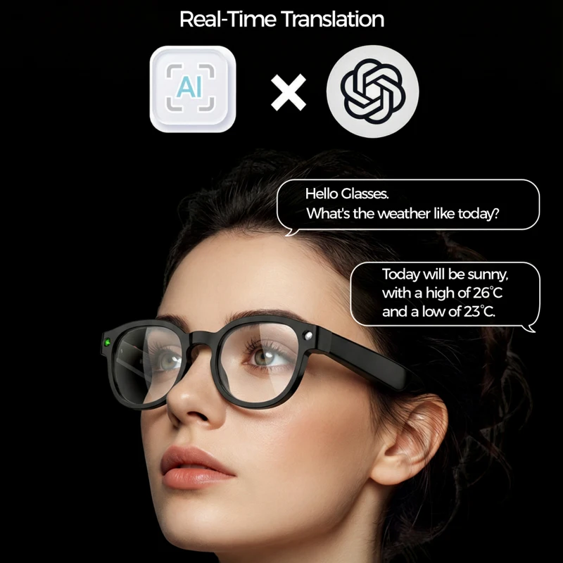 6K HD AI Camera Glasses 800MP  - Smart Glasses Lens incelemesi ve fiyatı