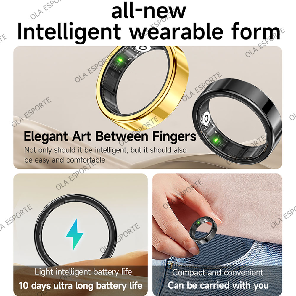New R09 Smart Ring Men Women w - Temperature Ring Skin incelemesi ve fiyatı
