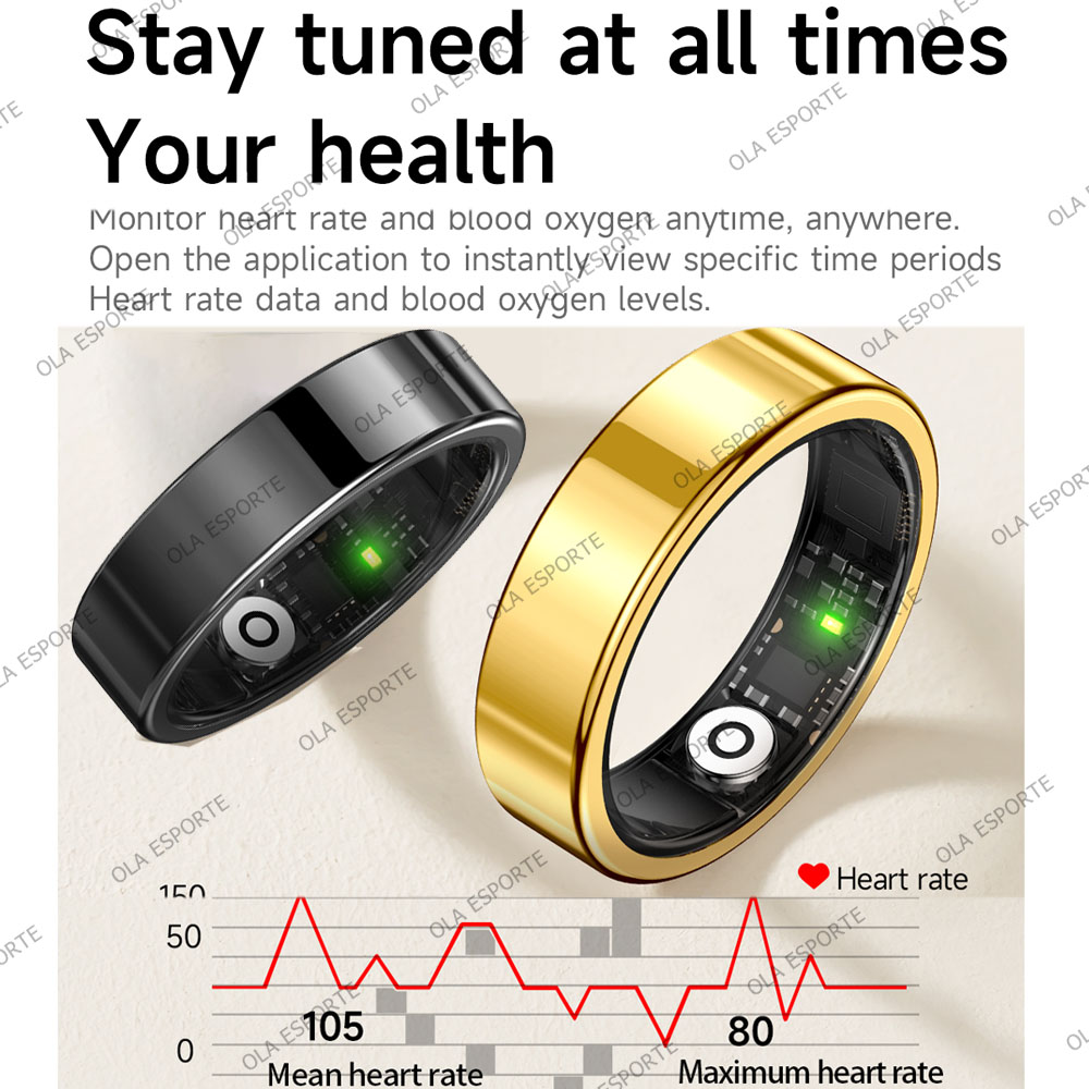 New R09 Smart Ring Men Women w - Temperature Ring Skin incelemesi ve fiyatı