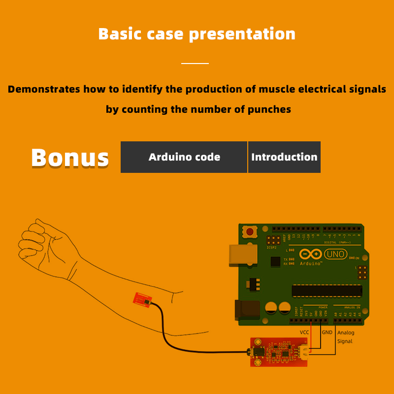 Dry Electrode EMG Sensor Elect - Muscle Sensor Emg incelemesi ve fiyatı