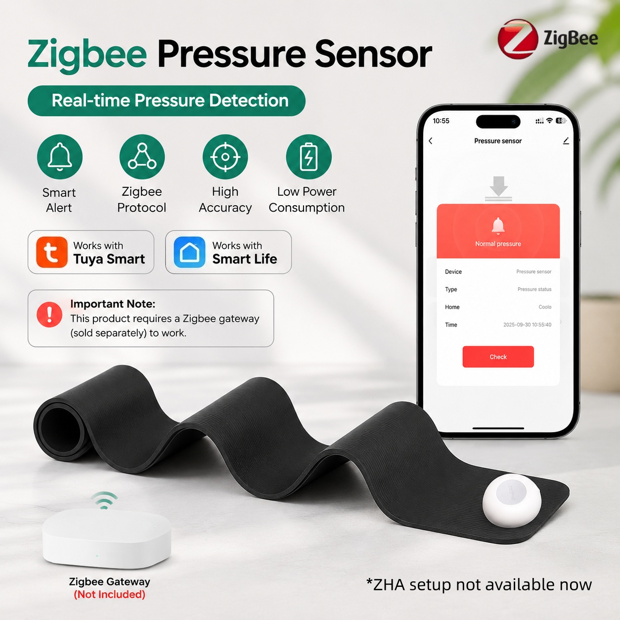 Zigbee Pressure Sensor Detecto - Smart Insole Pressure incelemesi ve fiyatı