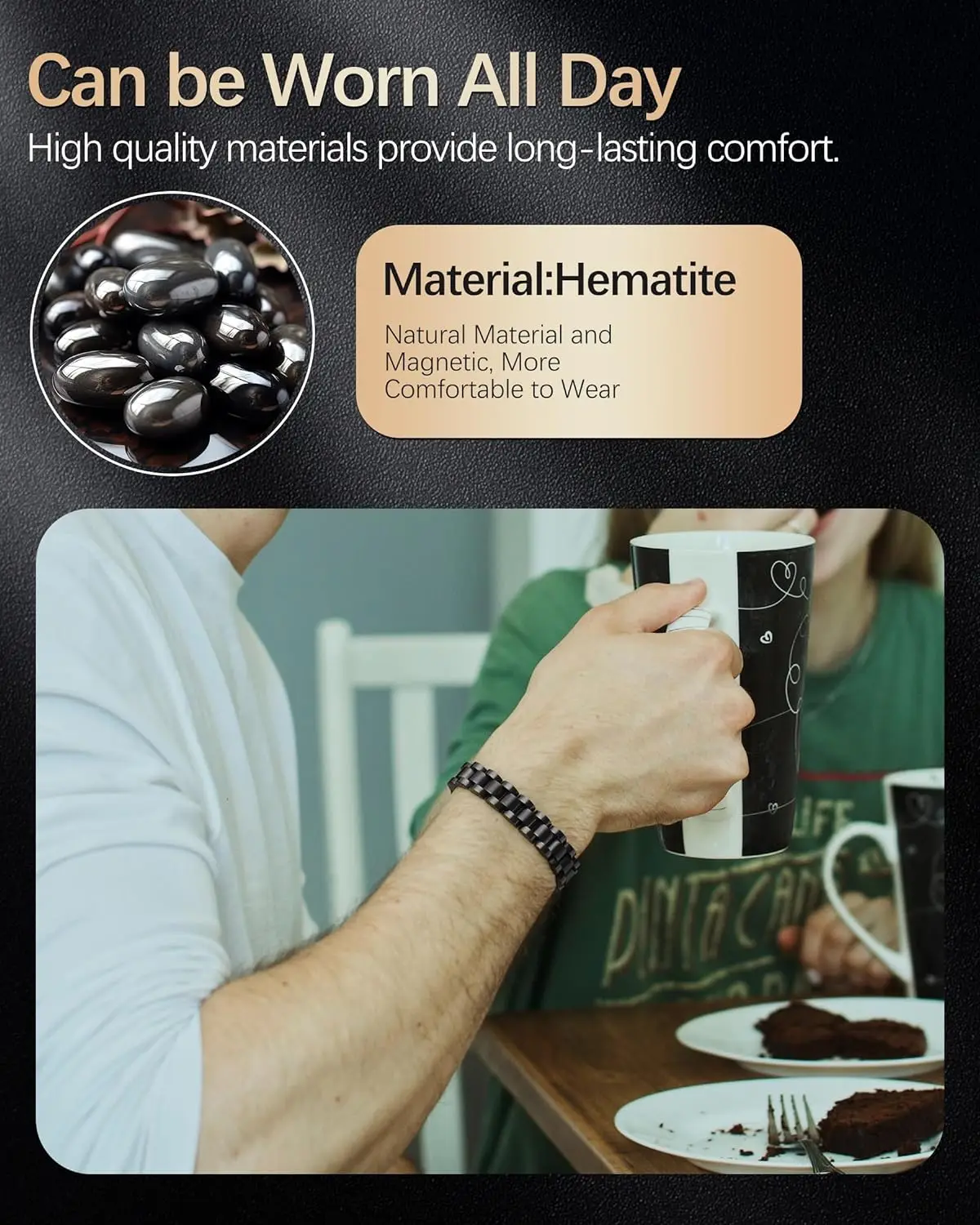 Titanium Steel Hematite Magnet - Meditation Headband Eeg incelemesi ve fiyatı