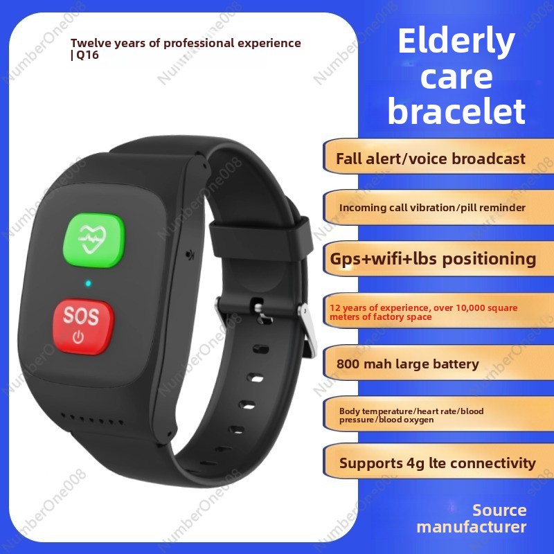 4G Smart Watch for Elderly, GP - Fall Detection Watch incelemesi ve fiyatı