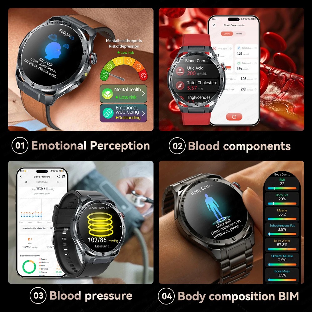 New Blood Pressure Uric Acid B - Fatigue Band Monitor incelemesi ve fiyatı