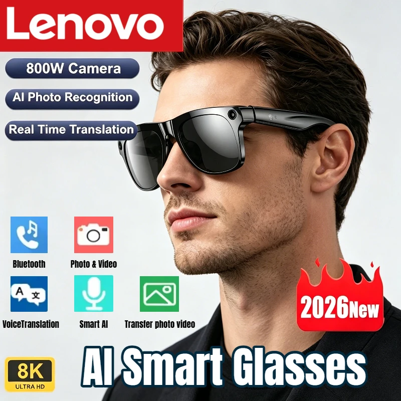 Lenovo AI Smart Glasses 8K HD  - Smart Glasses Lens incelemesi ve fiyatı