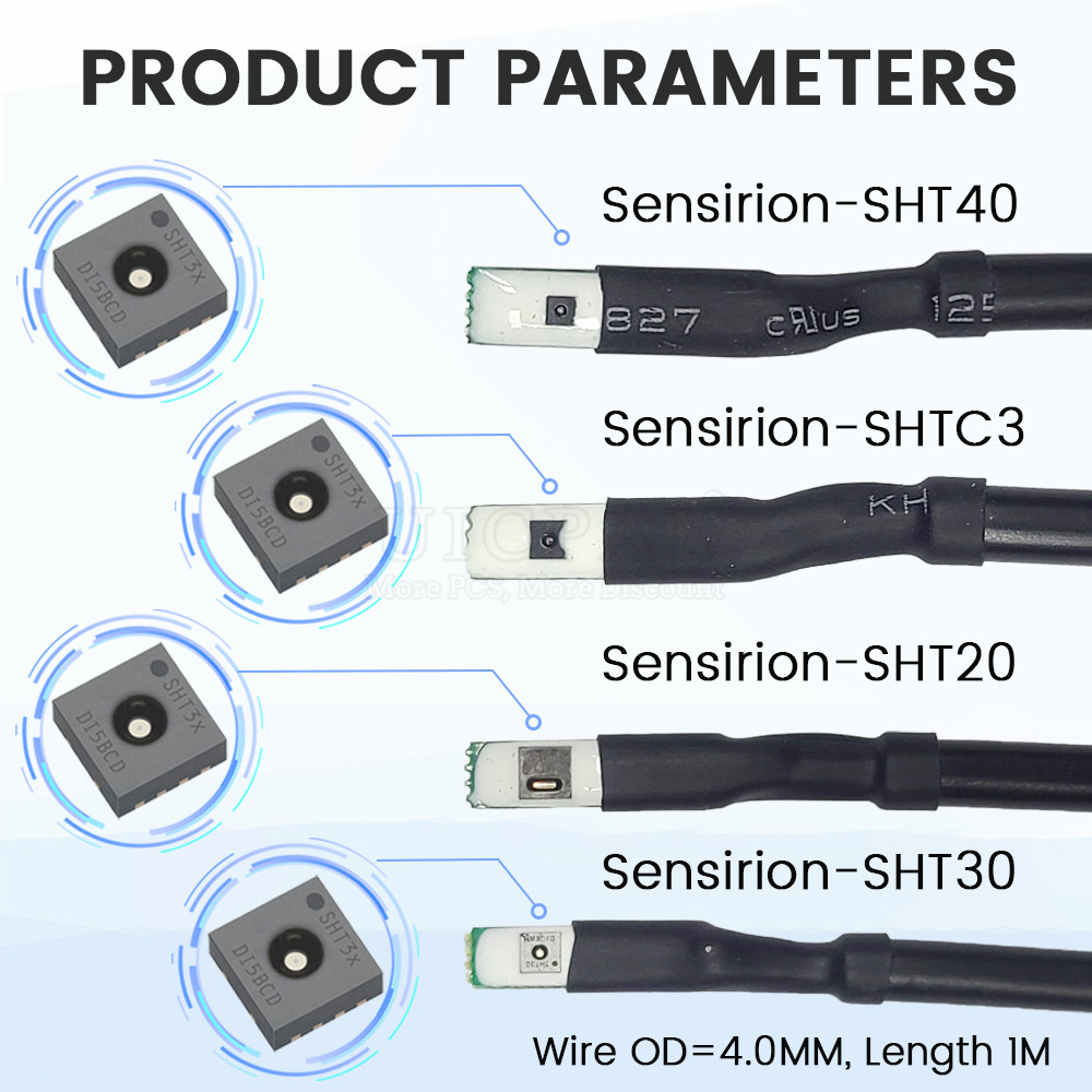SHT40 SHT30 SHT20 SHTC3 Temper - Muscle Sensor Emg incelemesi ve fiyatı