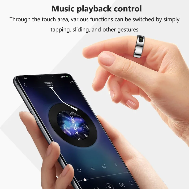 R08 Smart Ring Men Women Charg - Temperature Ring Skin incelemesi ve fiyatı