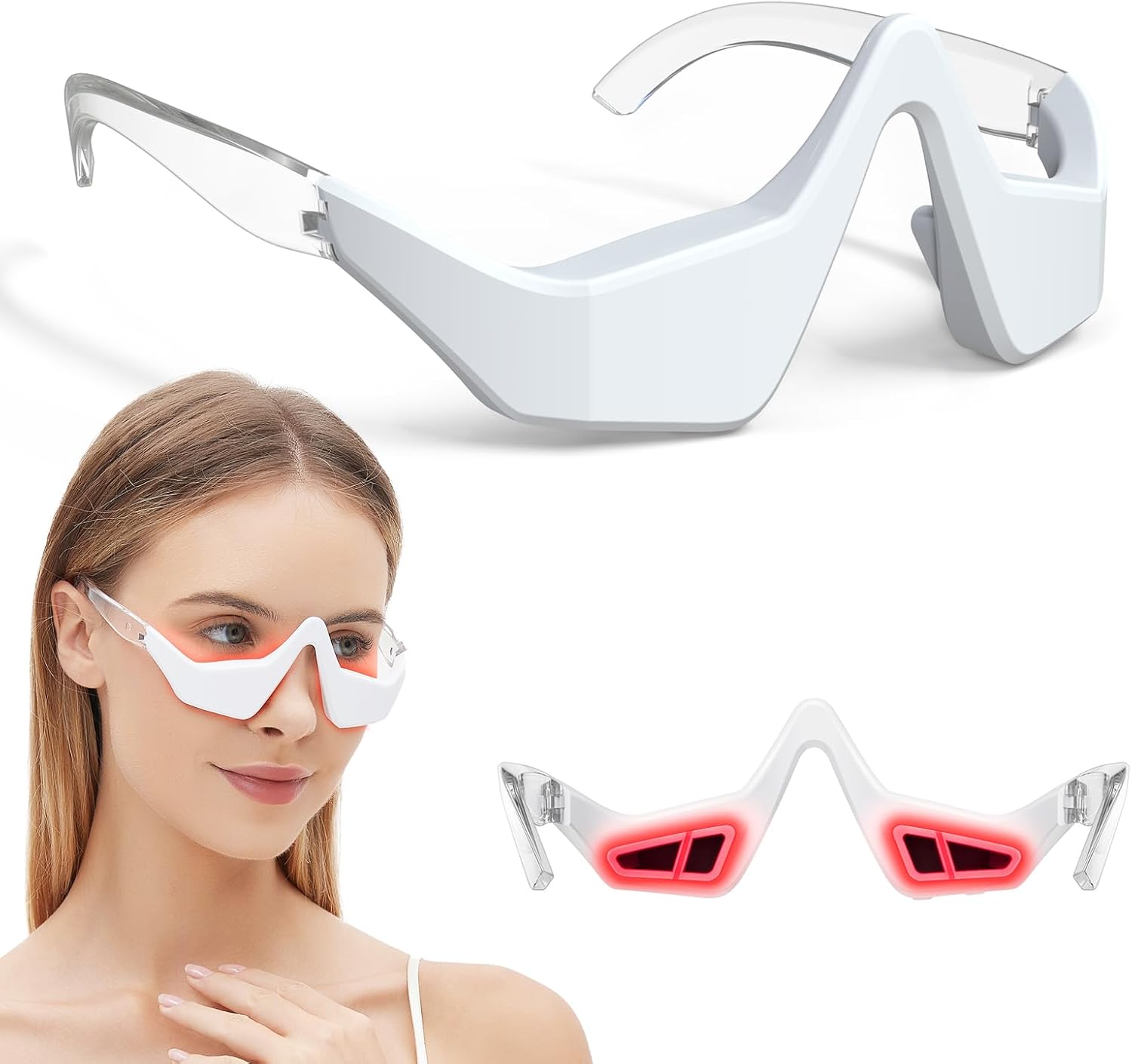 Microcurrent EMS Eye Massager  - Light Therapy Glasses incelemesi ve fiyatı